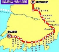 青島地鐵1-16號(hào)線完整站點(diǎn)及地標(biāo)